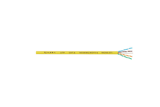 주문 EIA-568B.2 Cat6 Lan Ethernet 케이블 4 쌍 23AWG 선도자 online manufacture