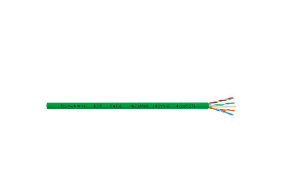 주문 높은 성능 24AWG Cat6 이더넷 케이블 UTP LSZH는 305m을 입힙니다 online manufacture