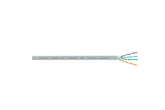 주문 600MHz Cat7 이더넷 케이블 Cat7 S-FTP 4 쌍 낮은 누화 online manufacture