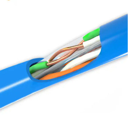 주문 OEM 1000MHz Cat7A 이더넷 케이블 쌍 낮은 누화 FTP Cat 7A 4명 online manufacture