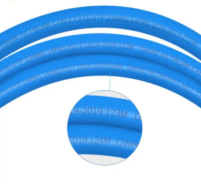 주문 4P 뒤틀린 쌍  PVC LSZH Cat7 이더넷 케이블 Cat7 SFTP 305m online manufacture