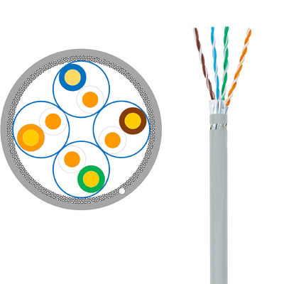 좋은 가격 통신을 위한 OEM ODM S-FTP Cat7A 이더넷 케이블 50m 온라인으로