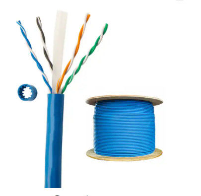 좋은 가격 통신을 위한 IEC 11801 PE 덮개 Cat6 이더넷 케이블 4 쌍 24AWG 온라인으로