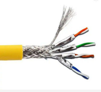 좋은 가격 22AWG 1000MHz Cat8 이더넷 케이블 SFTP 4 쌍 낮은 누화 온라인으로